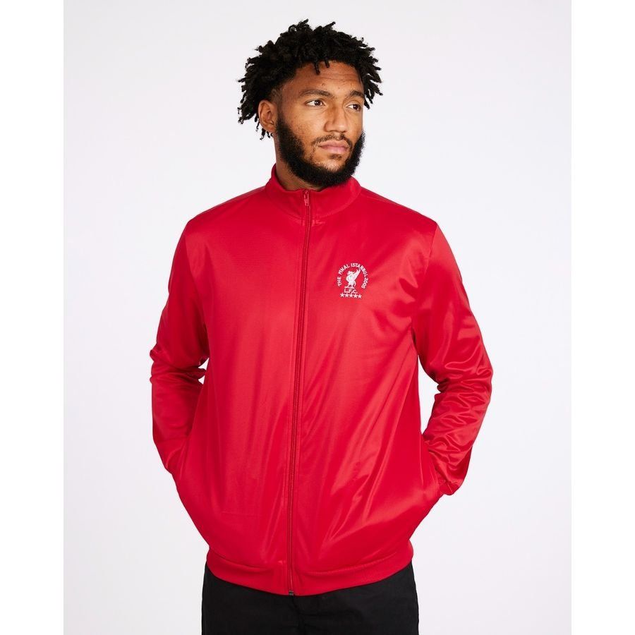 Liverpool Track Jacket Istanbul Presentation - Red - Men's-SoccerKits Hub | Buy Soccer Jerseys Online